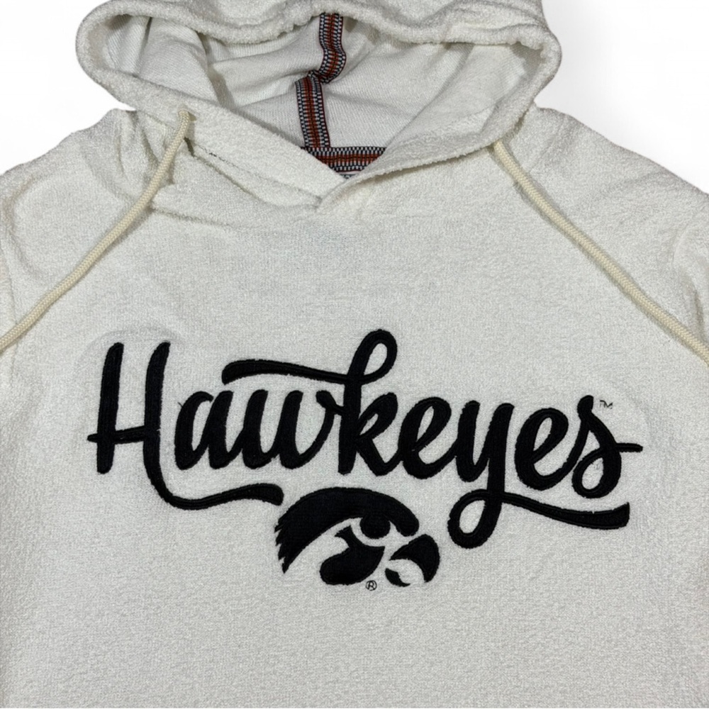 Iowa Hawkeyes Pressbox Hooded Pullover | Small | NCAA Cozy Hoodie - Picture 2 of 6